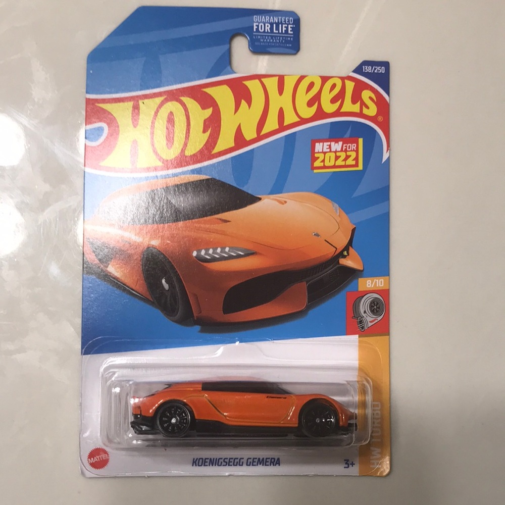 Hot wheels Mint condition Koenigsegg Gemera car